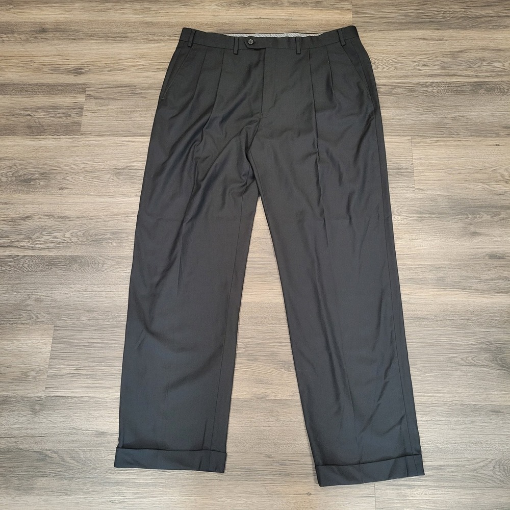Lauren Ralph Lauren‎ Dress Pants Pleated Cuffed Hem Business Casual 38wx32L